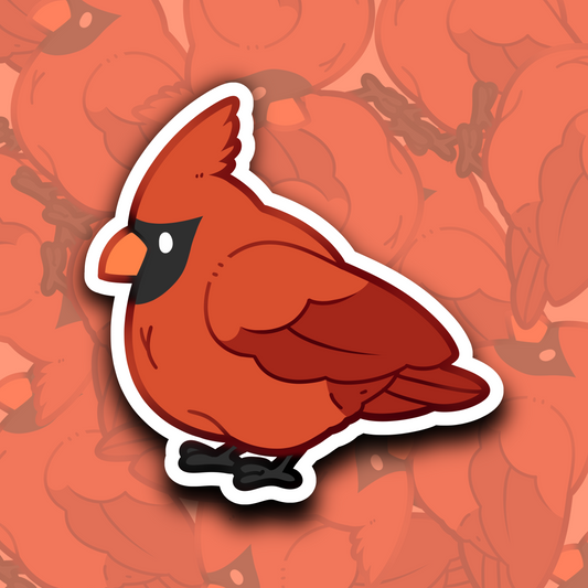 Cardinal Sticker