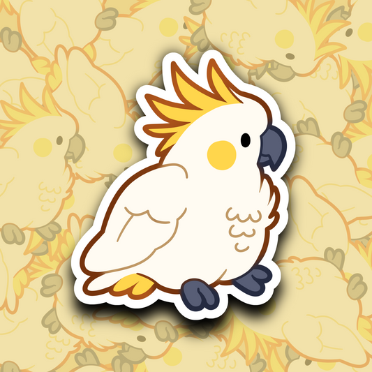 Cockatoo Sticker