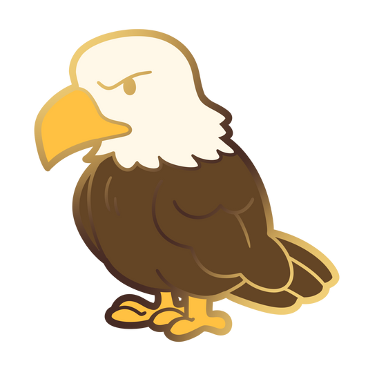 Bald Eagle Enamel Pin