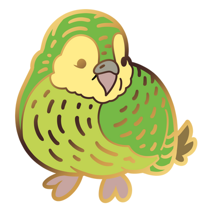 Kakapo Enamel Pin