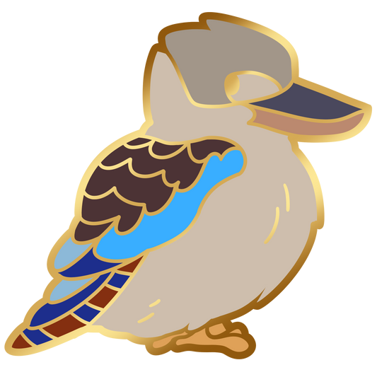 Kookaburra Enamel Pin