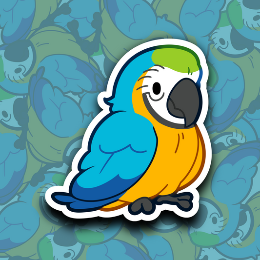 Macaw Sticker