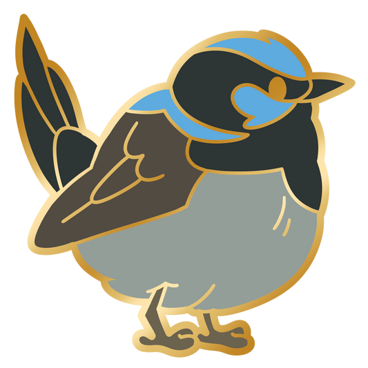 Superb Fairywren Enamel Pin