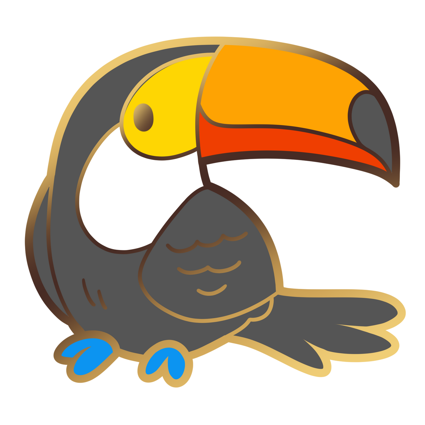 Toucan Enamel Pin