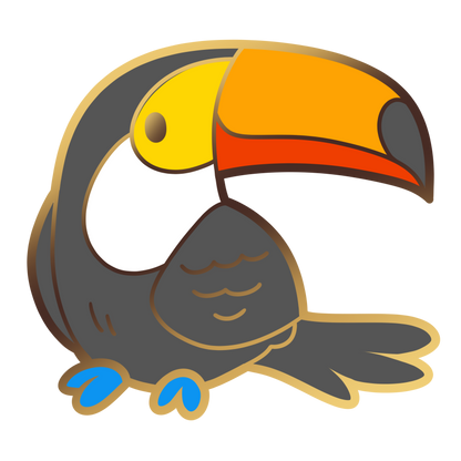 Toucan Enamel Pin