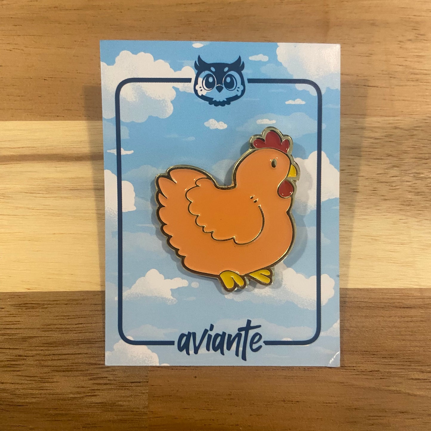 Chicken Enamel Pin