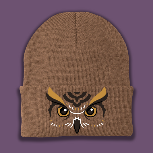 Great Horned Owl Beanie