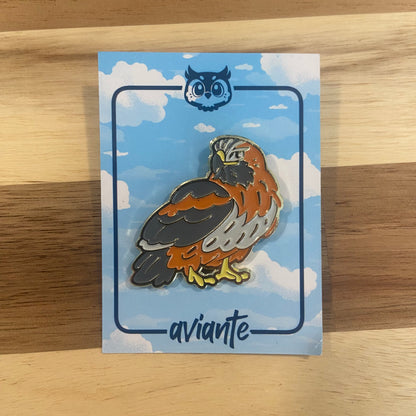 Red-Tailed Hawk Enamel Pin