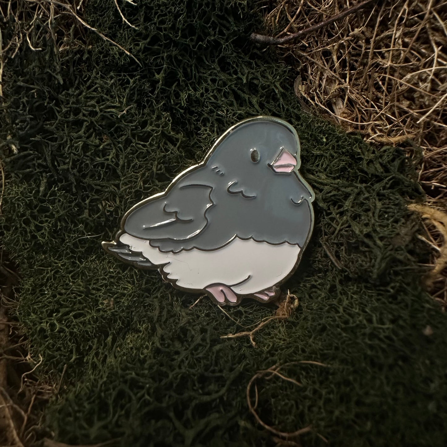 Junco Enamel Pin