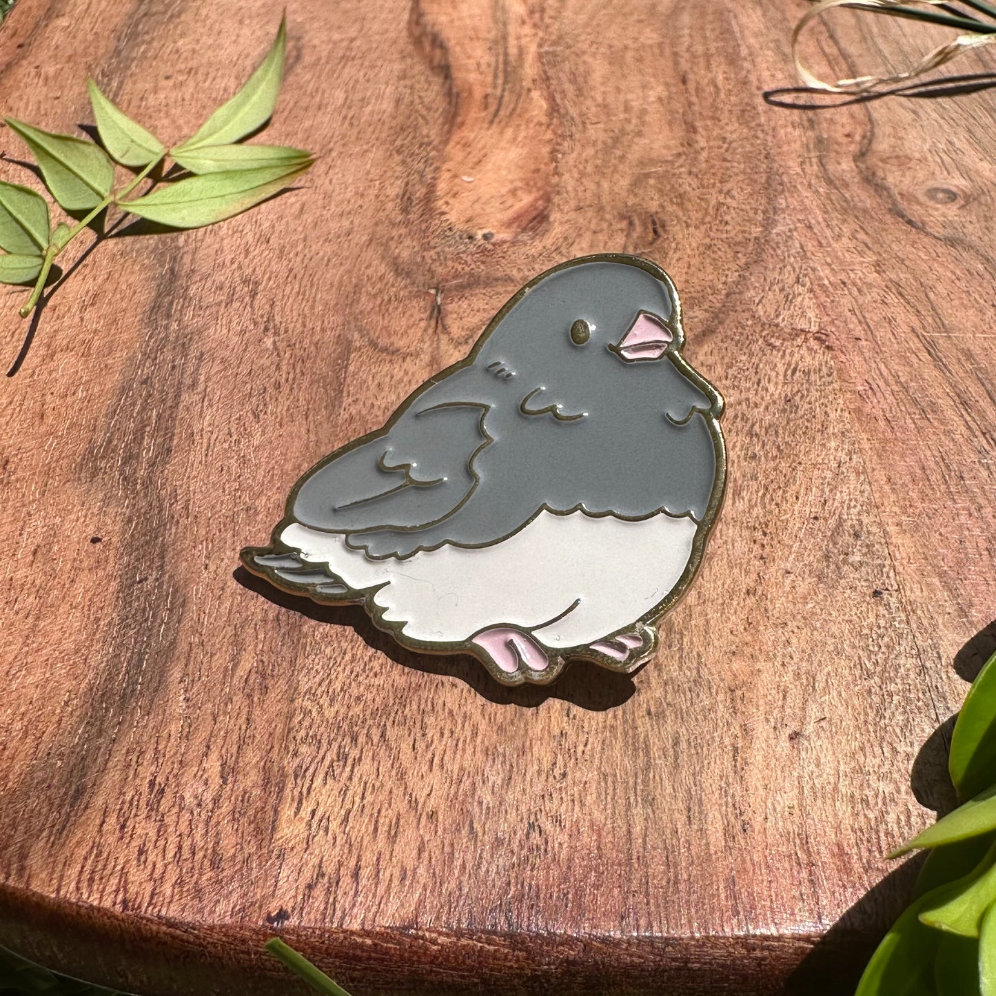 Junco Enamel Pin