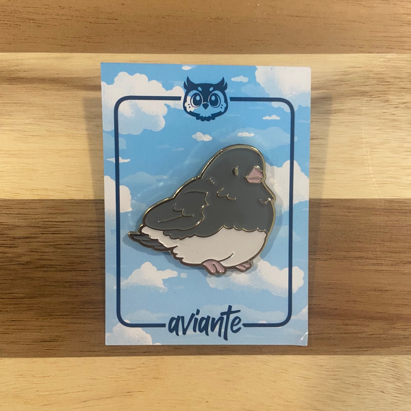 Junco Enamel Pin