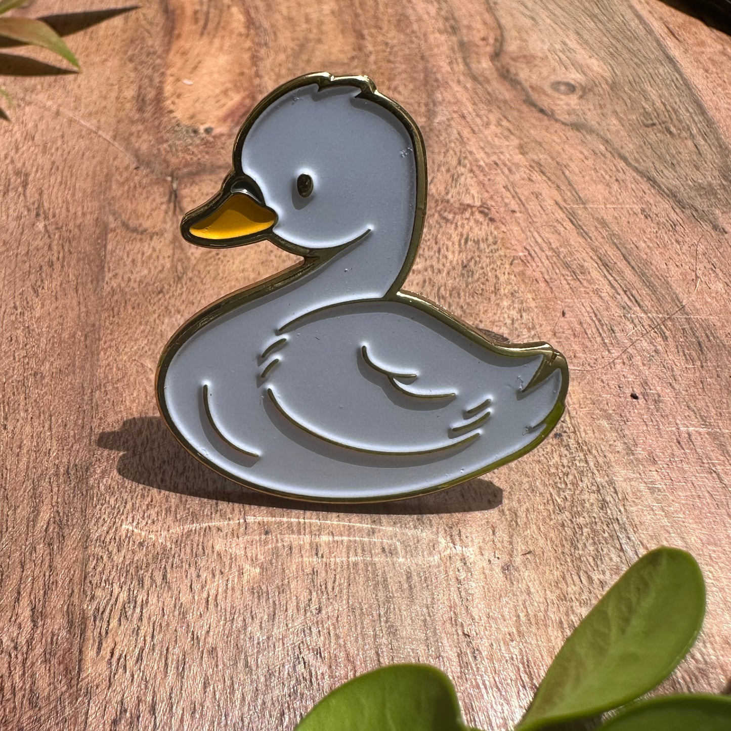 Swan Enamel Pin