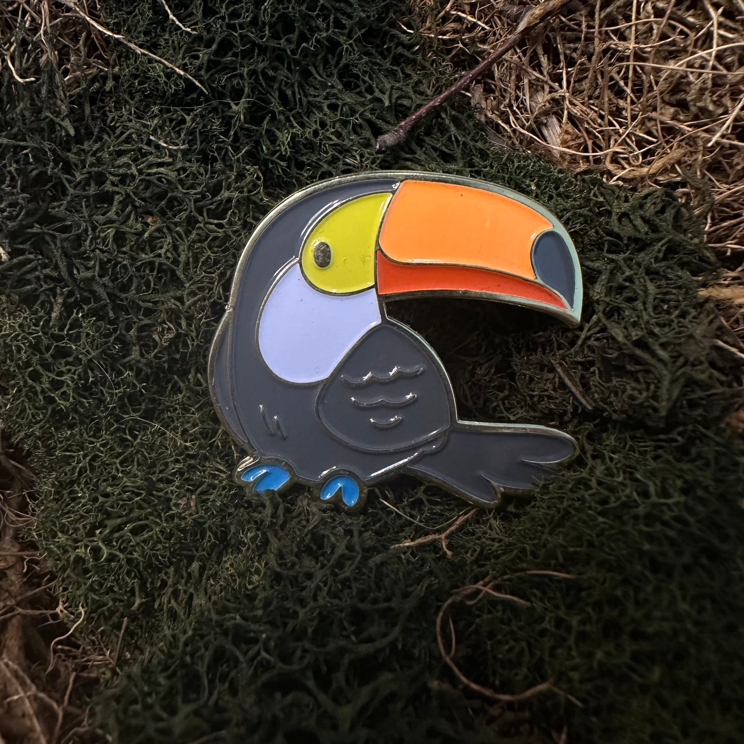 Toucan Enamel Pin