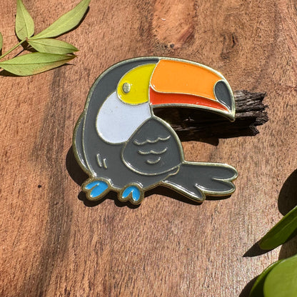 Toucan Enamel Pin