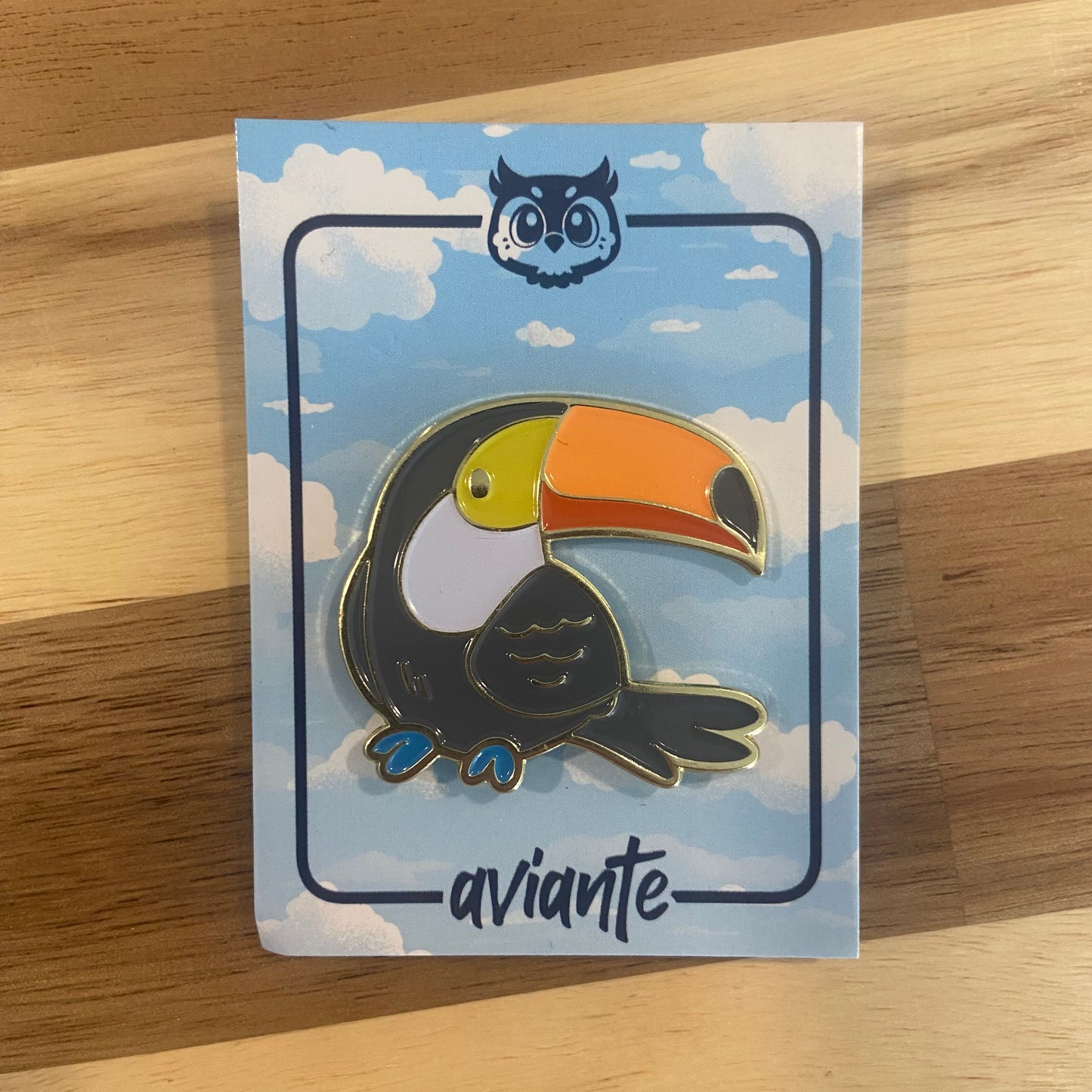 Toucan Enamel Pin