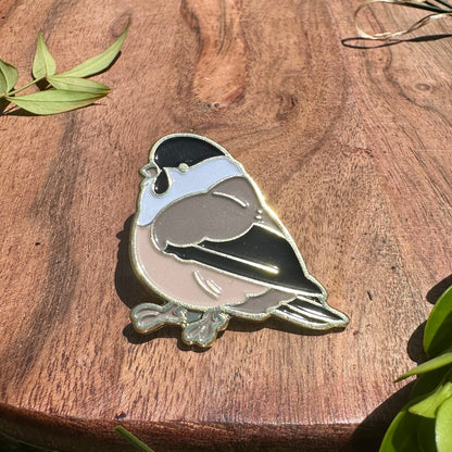 Willow Tit Enamel Pin